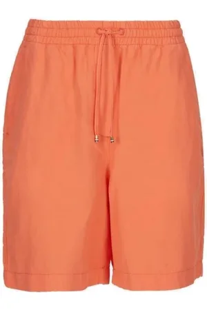 Tommy Hilfiger Shorts - TENCEL BLEND PULL ON SHORT orange