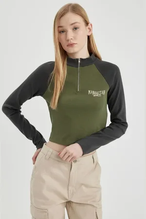 DeFacto Cool Fitted Long Sleeve T-Shirt