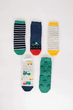 DeFacto Baby Boy 5 Piece Long sock