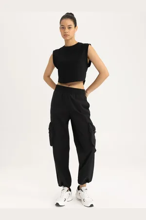 DeFacto Fit Standard Fit Cargo Pocket Woven Trousers