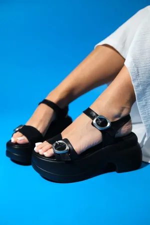LuviShoes LAUS Black Women