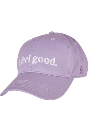 CS Feelin Good Curved Cap levandule/bílá