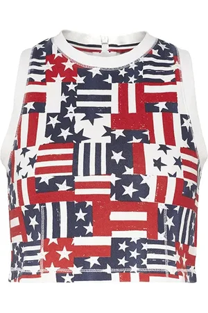 Tommy Hilfiger Tommy Jeans T-shirt - TJW AOP TANK patterned