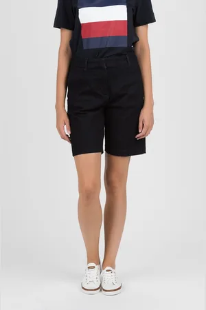 Tommy Hilfiger Shorts - TAILORED BERMUDA RIKA black-grey