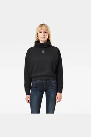 G-Star G-STAR Sweatshirt - High turtle neck loose wmn black