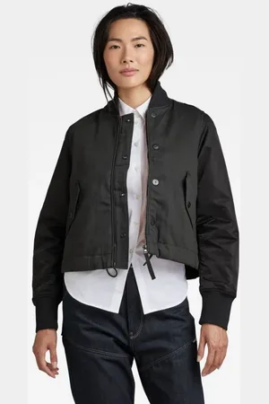 G-Star G-STAR Jacket - Drawstring Bomber Jacket wmn blue