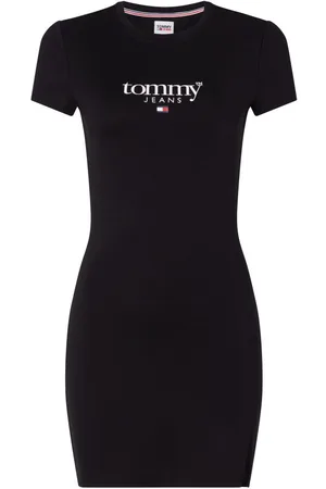 Tommy Hilfiger Tommy Jeans Dress - TJW ESS LOGO 1 BODYCON DRESS black