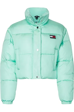 Tommy Hilfiger Tommy Jeans Jacket - TJW CROP VEST PUFFER JACKET green