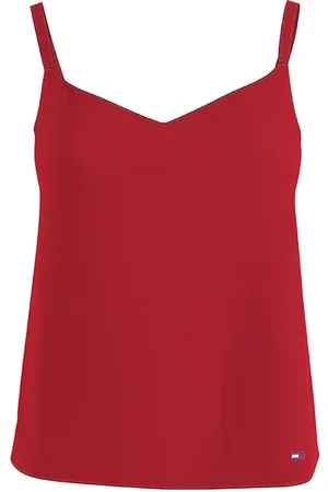 Tommy Hilfiger Tommy Jeans Top - TJW CAMI TOP red