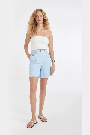 DeFacto High Waist Wide Leg Shorts