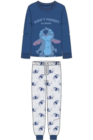 Stitch LONG PYJAMES SINGLE JERSEY