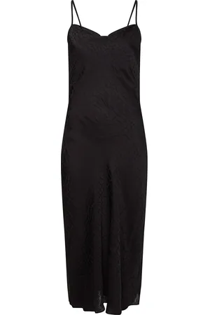 Tommy Hilfiger Tommy Jeans Dress - TJW PARTY CROSSBACK MIDI DRESS black