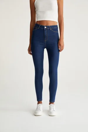 DeFacto Jeggnig Super Skinny Fit High Waist Skinny Leg Basic Jeans