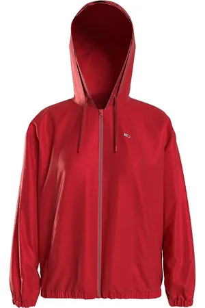 Tommy Hilfiger Tommy Jeans Jacket - TJW YOKE TAPE RIB WINDBREAKER red