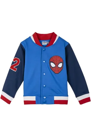 SPIDERMAN JACKET COTTON BRUSHED BASEBALL