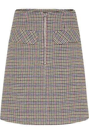 Tommy Hilfiger Tommy Jeans Skirt - TJW CHECK ZIP MINI SKIRT checkered