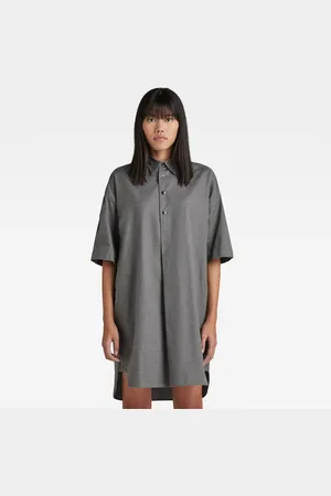 G-Star G-STAR Dress - Shirt dress s\s wmn grey
