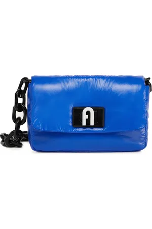 Furla Handbag - 1927 SOFT MINI SHOULDER BAG blue