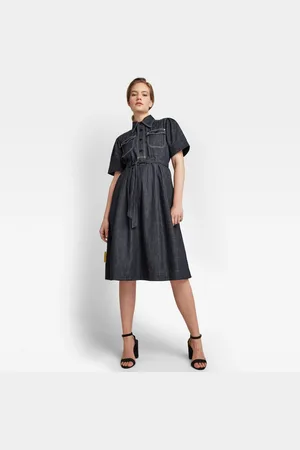 G-Star G-STAR Dress - Scouting dress s\s shirt blue