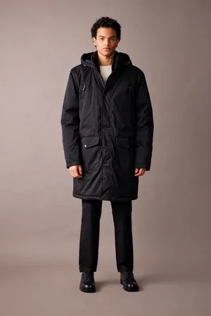 DeFacto Hooded Lined Coat Parka