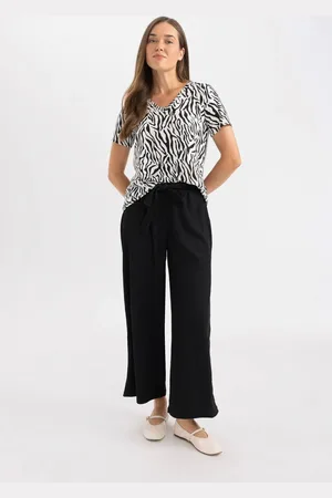 DeFacto Culotte Wide Leg Wrap Capri