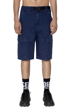 Diesel Shorts - D-KROOLEY-CARGO-SHORT-NE SHORT blue