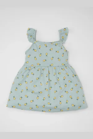 DeFacto Baby Girl Patterned Sleeveless Dress