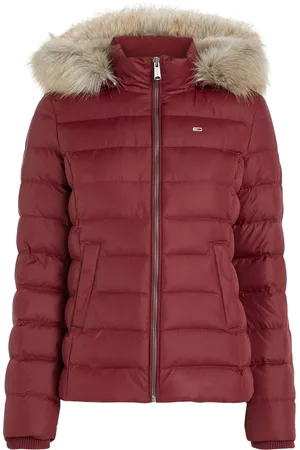 Tommy Hilfiger Tommy Jeans Jacket - TJW BASIC HOODED DOW red