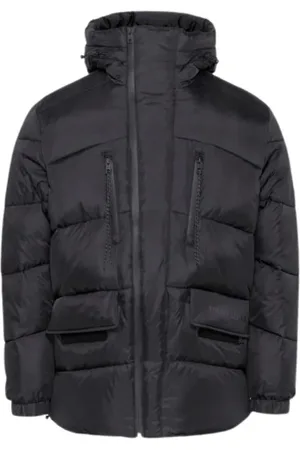 Tommy Hilfiger Tommy Jeans Jacket - TJM ASYMMETRIC ZIP PUFFER black