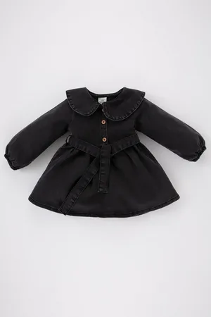 DeFacto Baby Girl Long Sleeve Jean Dress