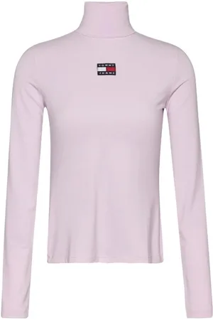 Tommy Hilfiger Tommy Jeans Turtleneck - TJW SLIM BADGE TURTL pink