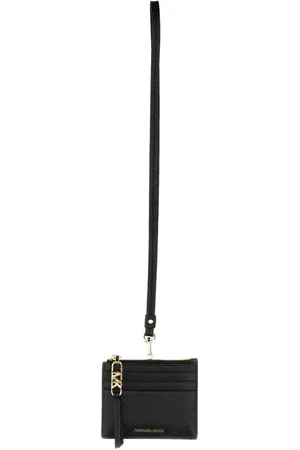 Michael Kors Card Case - EMPIRE SM CLIP CARD LANYARD black