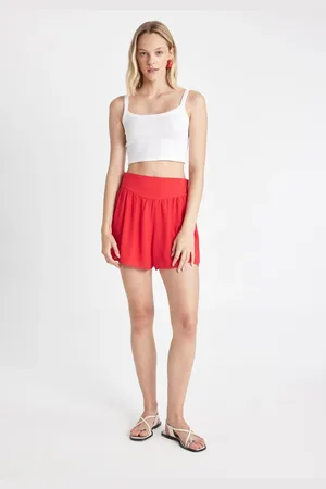 DeFacto Regular Fit Normal Waist Short Leg Moroccan Shorts