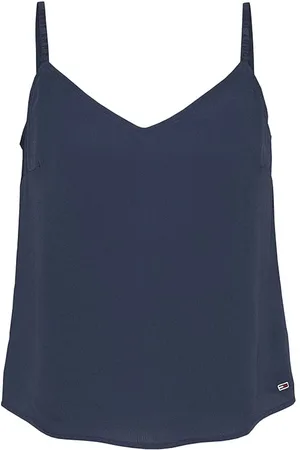 Tommy Hilfiger Tommy Jeans Top - TJW CAMI TOP blue
