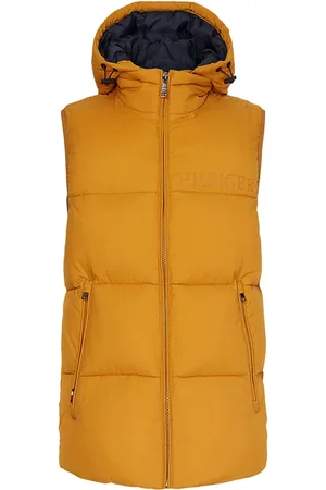 Tommy Hilfiger Vest - HIGH LOFT VEST yellow