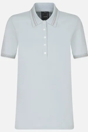 Geox Světle modré dámské polo tričko Polo - Dámské