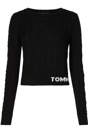Tommy Hilfiger Tommy Jeans Sweater - TJW CABLE SWEATER black