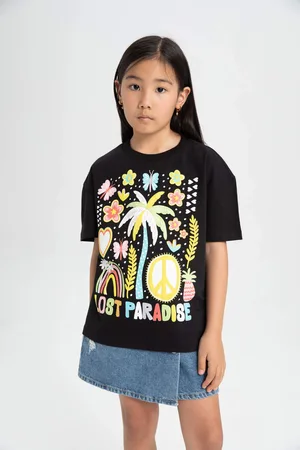 DeFacto Oversize Fit Short Sleeve T-shirt
