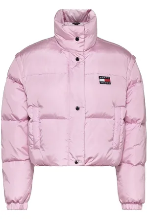 Tommy Hilfiger Tommy Jeans Jacket - TJW BADGE CROP VEST pink