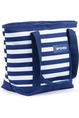 Spokey ACAPULCO Termo taška malá, pruhy, 39 x 15 x 27 cm