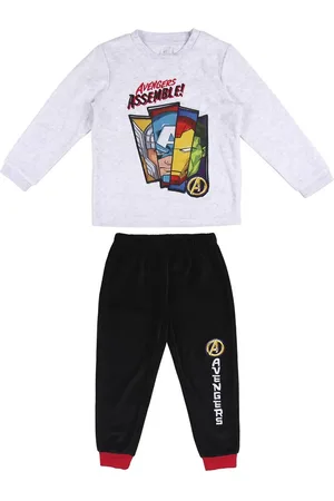Marvel LONG PYJAMES VELOUR COTTON