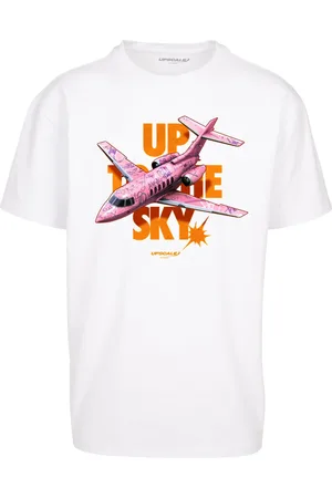 Mister Tee Up to the Sky Oversize Tee bílé