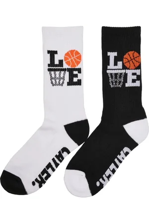 CS Love Ballin Socks 2-Pack černá/bílá