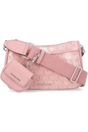 Michael Kors Handbag - JET SET MD TZ PCH XBODY W STRAP pink
