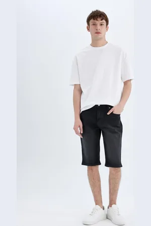 DeFacto Regular Fit Jean Bermuda Shorts