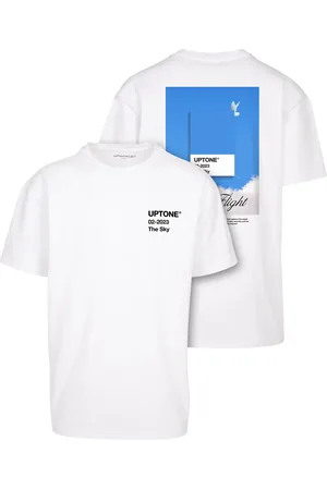 Mister Tee Oversize tričko Uptone bílé