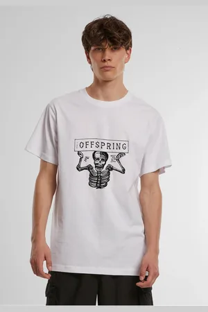 Merchcode Pánské tričko Offspring Oversize bílé