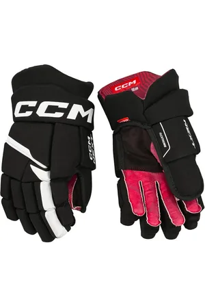 CCM Hokejové rukavice Next Black/White 10 palců