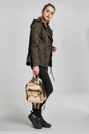Urban classics Dámská parka Basic Cotton olivová