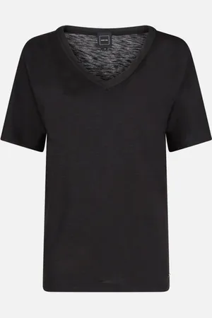 Geox Černé dámské tričko T-Shirt - Dámské